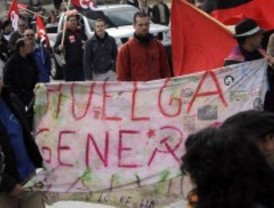 No se permite que la marcha del 29-M termine en Sol 'para evitar el colapso'
