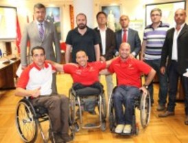 Pádel en silla de ruedas, en Getafe