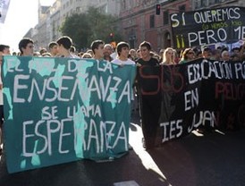 Comienza el curso escolar con los profesores en pie de guerra