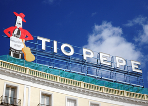 El cartel de Tío Pepe regresa a Sol