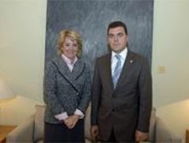 El alcalde de Leganés presenta 50 proyectos a Aguirre