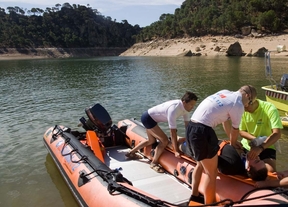 Simulacro del Summa 112 en el pantano de San Juan