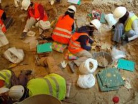 Hallados fósiles de 14 millones de años en el Metro de Carpetana