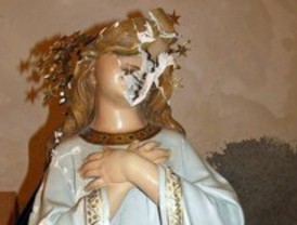 Un hombre destroza varias imágenes religiosas en la iglesia de Navalcarnero
