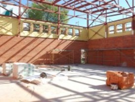 El pabellón del colegio Perú se concluirá en diciembre