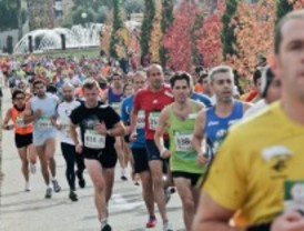 Los corredores salen a las calles de Getafe