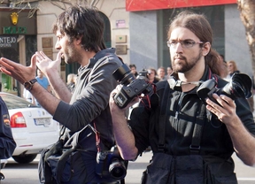 Cuatro detenidos en un desahucio en la calle Tribulete