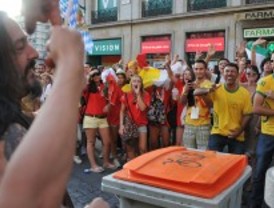 La marcha laica acaba en carga policial