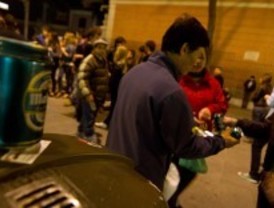 Las últimas horas del 'botellón'