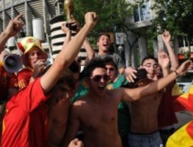 La ciudad se paralizó para seguir la semifinal