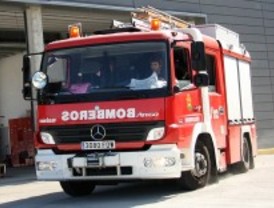 Fallece en Cenicientos tras declararse un incendio en el contenedor en el que habitaba