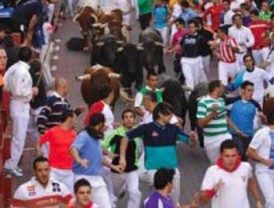 Los encierros vuelven a las fiestas de 'Sanse'