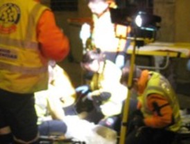 Grave tras chocar con un vehículo en Huertas