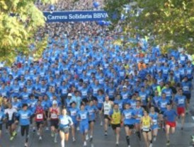 Carrera solidaria por los niños desplazados en Colombia