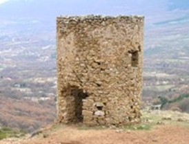 La Torre de la Mina del Cerro de la Plata en Bustarviejo