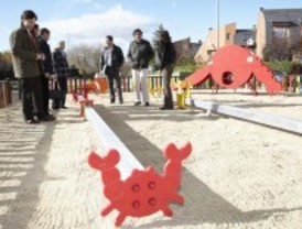 El nuevo parque Siete Picos suma más de 8.500 metros cuadrados de zonas verdes a Las Rozas