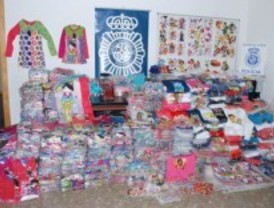 Más de 660.000 falsificaciones decomisadas en un año