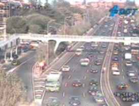 Hora punta 'tranquila' en las carreteras