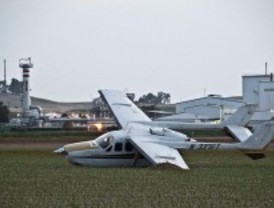 Dos heridos en el aterrizaje de emergencia de una avioneta en un campo de alfalfa