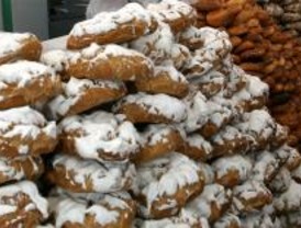 Rosquillas para alegrar el viaje en Iberia en San Isidro