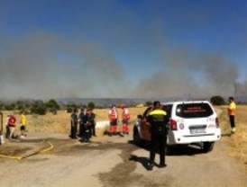 Controlado el incendio de Las Rozas