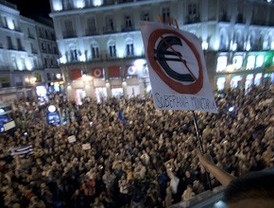 Las cacerolas del 'Global Noise!' se oyen en Madrid