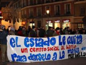 Un centenar de okupas se manifiestan contra los desalojos