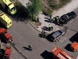 Nueve intoxicados y 60 atendidos por un escape de cloro en Tres Cantos