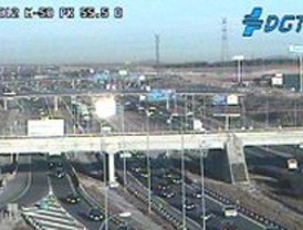 Hora punta accidentada en las carreteras