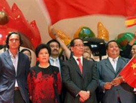 Los inmigrantes chinos celebran en Madrid el inicio de los JJOO Pekín 2008