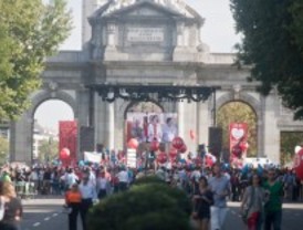 La plataforma Derecho a Vivir reclama en la calle el 'aborto cero'