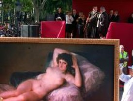 Goya se pasea por Madrid