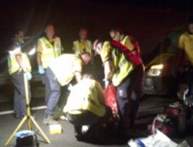 Fallece tras ser atropellado por una furgoneta