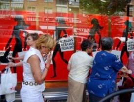 Poca afluencia en el estreno de las rebajas