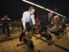 13.000 madrileños hacen deporte en el Metro
