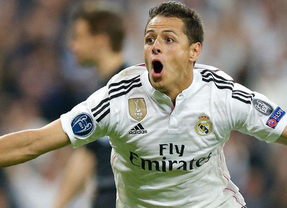 Chicharito conquista el Bernabéu y el paso a semifinales de la Champions