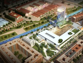 Vía libre a un centro comercial y una torre-hotel en Madrid Río