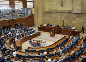 pleno de la Asamblea de Madrid