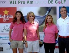 Aguirre participa en un torneo de golf contra el cáncer de mama