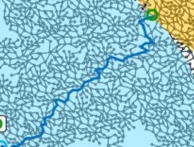 Un buscador para redes sociales basado en el comportamiento de las hormigas