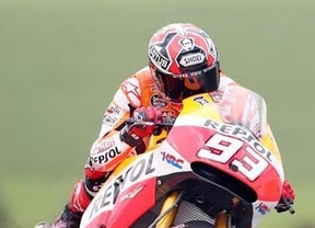 Marc Márquez, durante la carrera