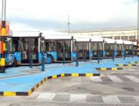 Los autobuses de la EMT de gas natural repostarán en Carabanchel y Entrevías