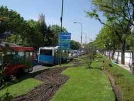 La crisis retrasa las obras en Prado-Recoletos 'sine die'