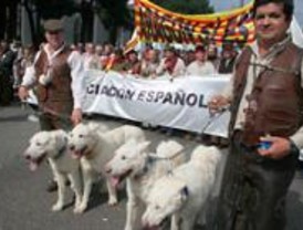 Miles de cazadores se manifiestan por la conservación del campo y la caza