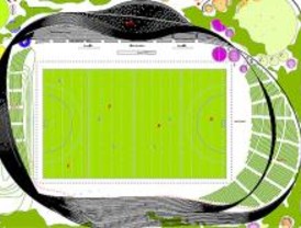 Juegos geométricos en la casa del hockey de Madrid 2016