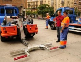 Todas las grúas de la capital serán 'verdes'