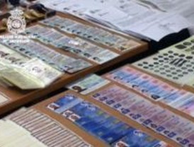 Ocho detenidos en Madrid en la desarticulación de una banda de falsificación