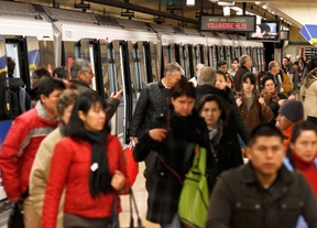 Andén del metro de Callao. Hemeroteca