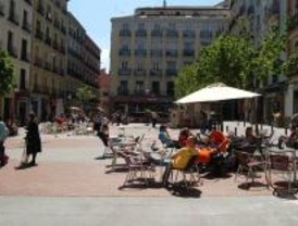 Billetes de avión gratis en la plaza de Chueca