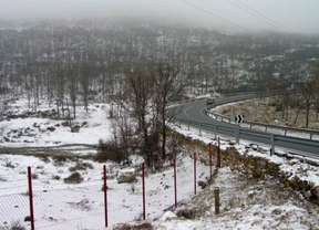 La Sierra de Madrid con nieve